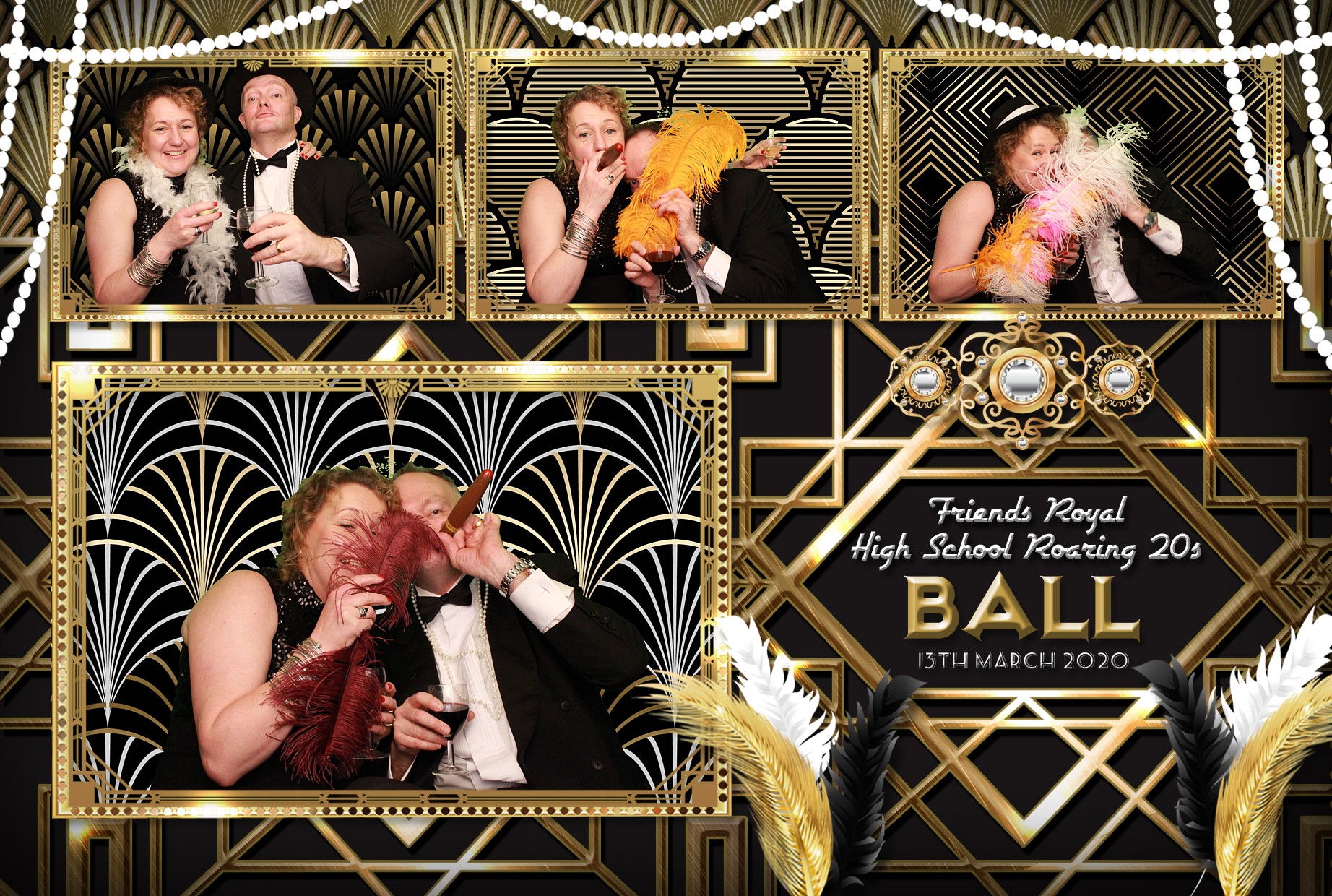 Friends Royal High School Roaring 20s Ball | View more photos from the event at gallery.myphotoboothexperience.co.uk/u/MyPhotoBoothExperienceLtd/Friends-Royal-High-School-Roaring-20s-Ball